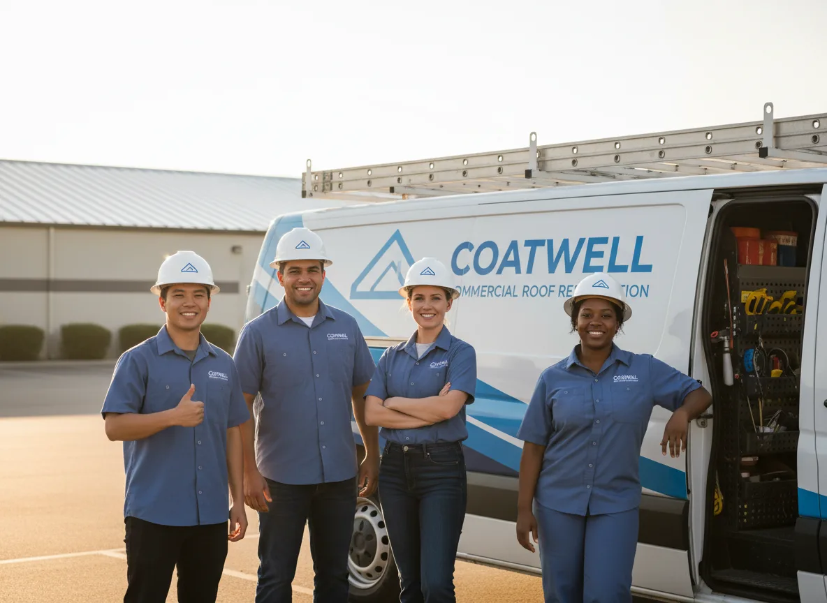 Commercial roof coating company in Yeoman, IN
